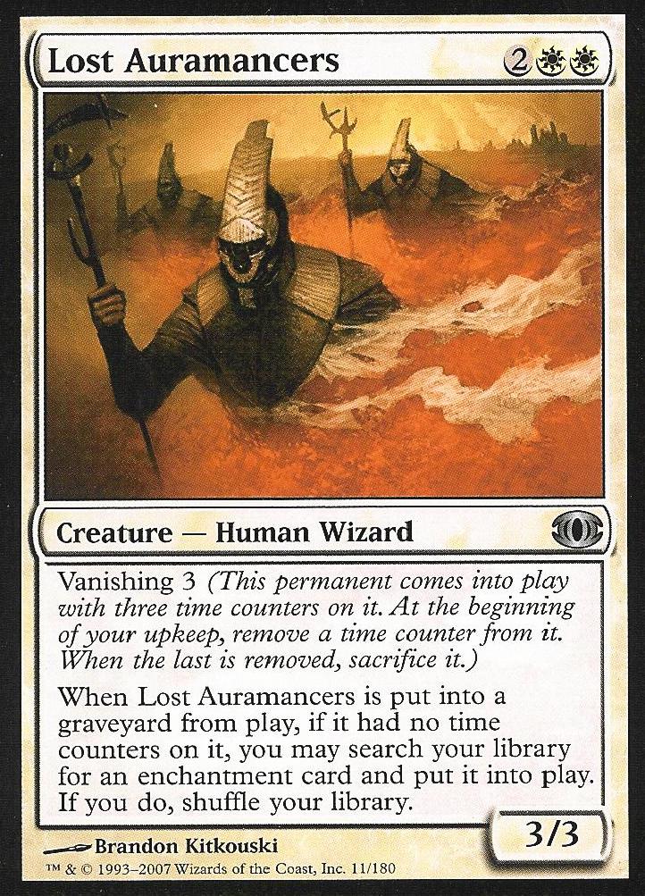 Lost Auramancers (Futuresight) Light Play