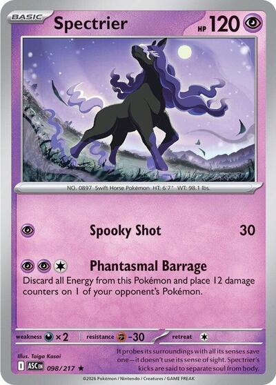 Spectrier (ME: Ascended Heroes) Near Mint Holofoil