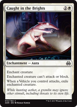 Caught in the Brights (Aether Revolt) Light Play Foil