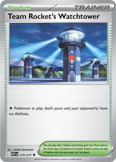 Team Rocket's Watchtower (ME: Ascended Heroes) Near Mint