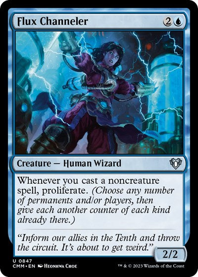 Flux Channeler (Commander Masters) Near Mint