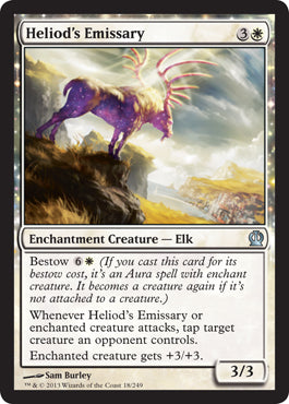 Heliod's Emissary (Theros) Light Play Foil