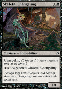 Skeletal Changeling (Lorwyn) Light Play