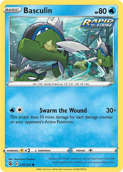 Basculin (SWSH08: Fusion Strike) Near Mint