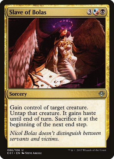 Slave of Bolas (Archenemy: Nicol Bolas) Light Play
