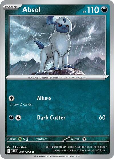 Absol (ME02: Phantasmal Flames) Near Mint