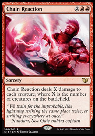 Chain Reaction (Commander 2015) Light Play