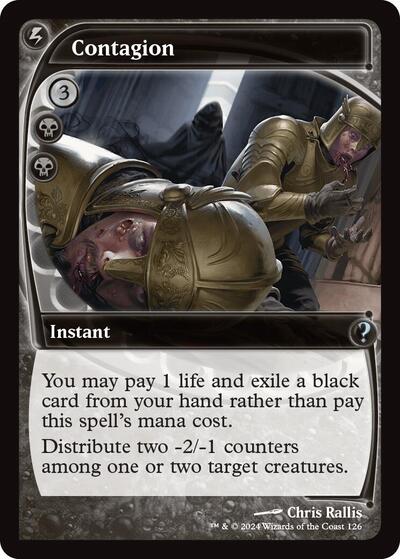 Contagion (Future Sight) (Mystery Booster 2) Near Mint