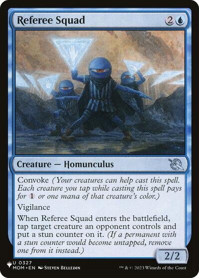 Referee Squad (The List) Near Mint