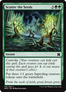 Scatter the Seeds (Modern Masters 2015) Light Play Foil