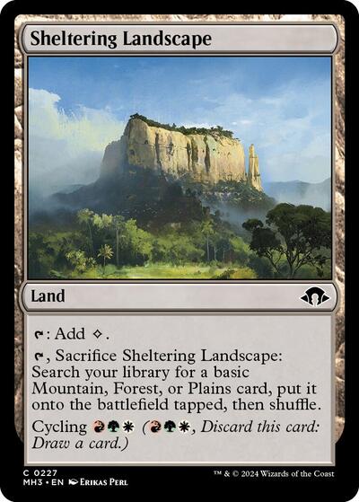 Sheltering Landscape (Modern Horizons 3) Light Play