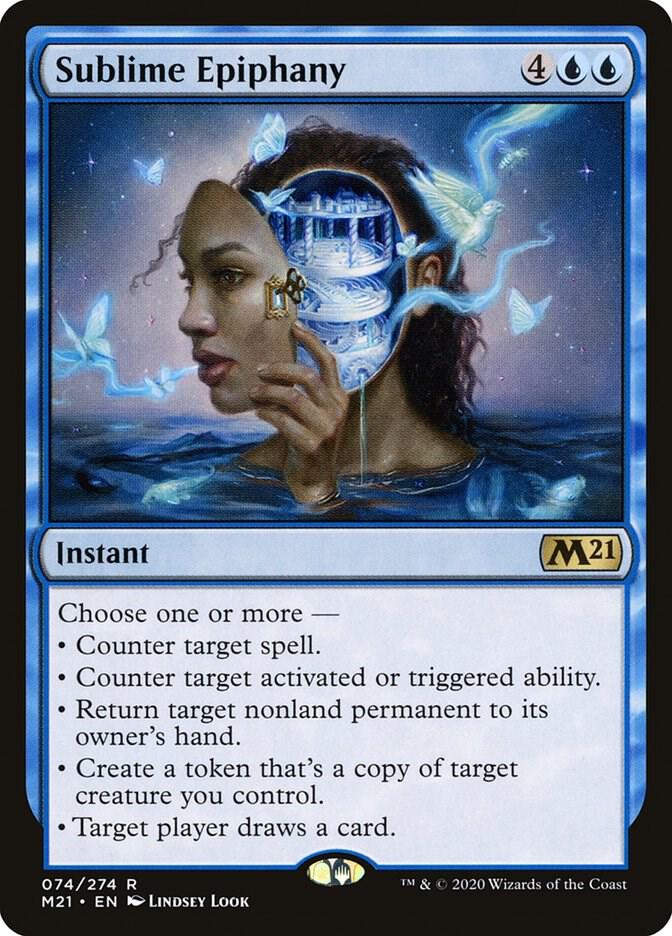 Sublime Epiphany (Magic 2021 Core Set) Near Mint