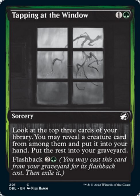 Tapping at the Window (Innistrad: Double Feature) Light Play