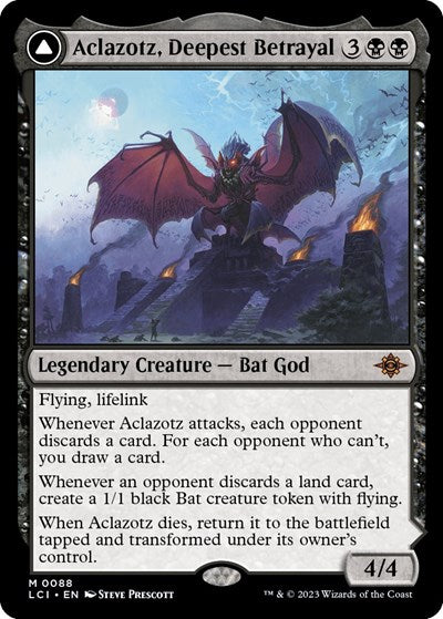 Aclazotz, Deepest Betrayal (The Lost Caverns of Ixalan) Near Mint Foil