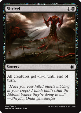 Shrivel (Modern Masters 2015) Light Play Foil