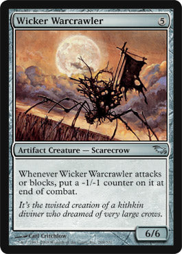 Wicker Warcrawler (Shadowmoor) Light Play