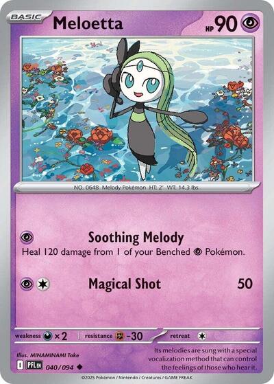 Meloetta (ME02: Phantasmal Flames) Near Mint