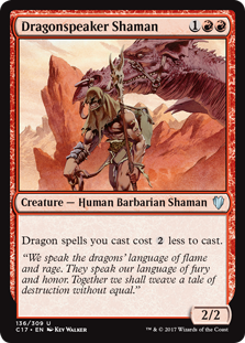 Dragonspeaker Shaman (Commander 2017) Light Play