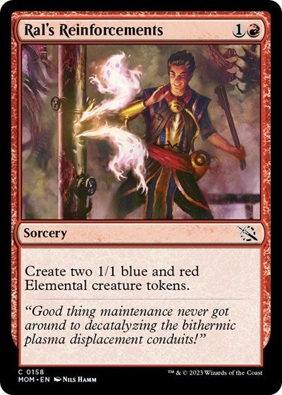 Ral's Reinforcements (March of the Machine) Light Play Foil