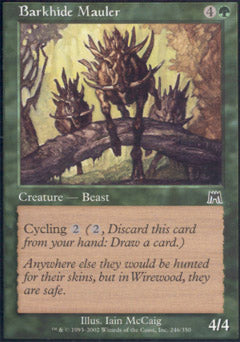 Barkhide Mauler (Onslaught) Light Play Foil