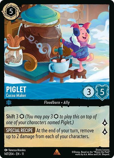 Piglet - Cocoa Maker (Winterspell) Near Mint