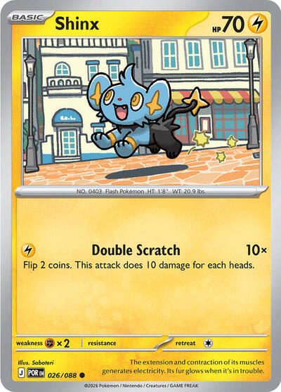 Shinx (ME03: Perfect Order) Near Mint