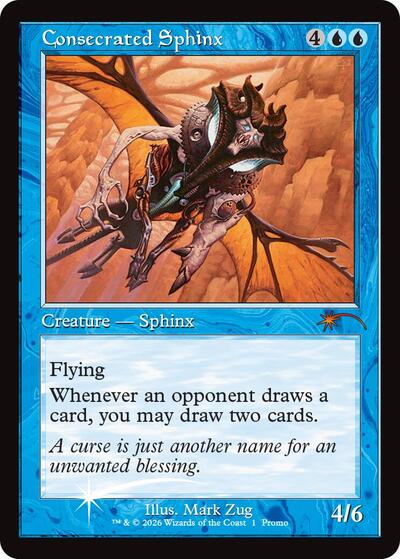 Consecrated Sphinx (Retro Frame) (Promos: Magicfest Cards) Near Mint Foil