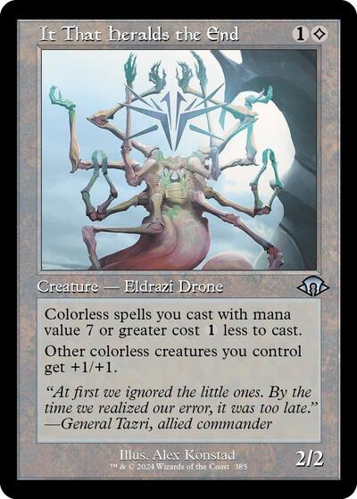 It That Heralds the End (Retro Frame) (Modern Horizons 3) Light Play Foil