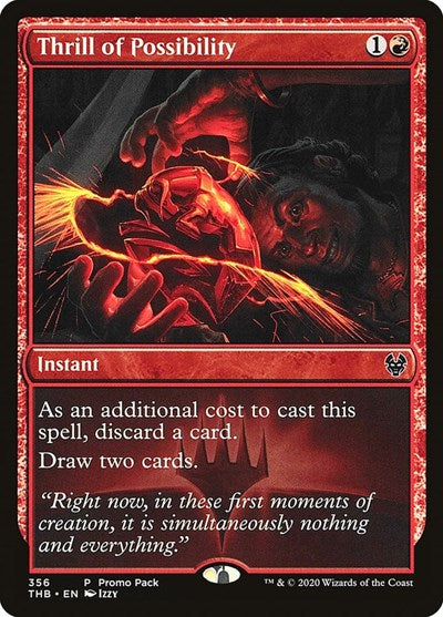 Thrill of Possibility (Promo Pack: Theros Beyond Death) Light Play