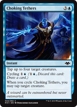 Choking Tethers (Modern Horizons) Light Play Foil