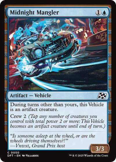 Midnight Mangler (Aetherdrift) Light Play Foil