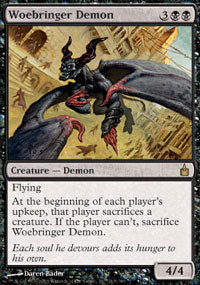 Woebringer Demon (Ravnica) Light Play