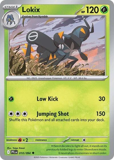 Lokix (ME02: Phantasmal Flames) Near Mint Reverse Holofoil