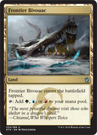 Frontier Bivouac (Khans of Tarkir) Light Play