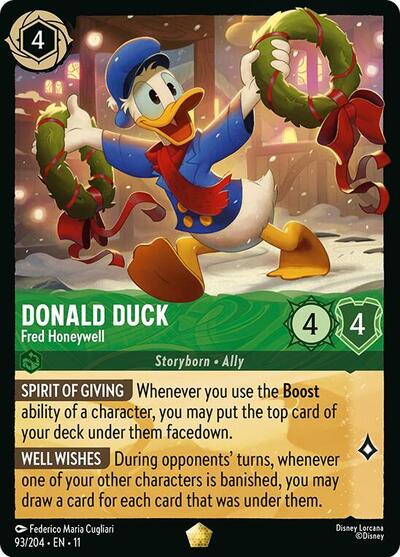 Donald Duck - Fred Honeywell (Winterspell) Near Mint