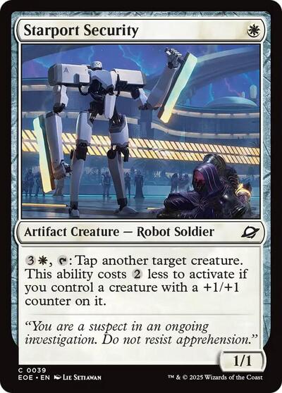 Starport Security (Edge of Eternities) Near Mint Foil