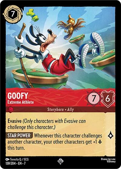 Goofy - Extreme Athlete (Archazia's Island) Near Mint