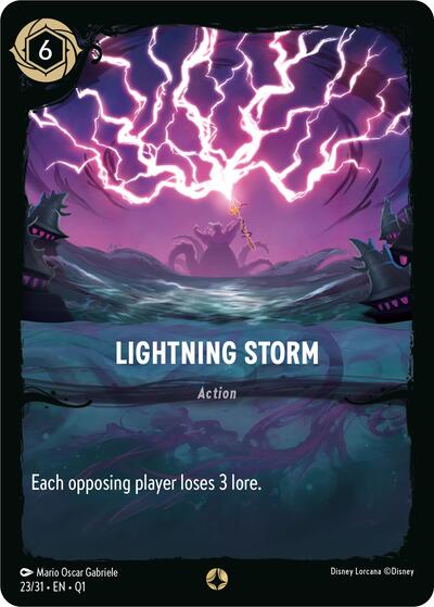 Lightning Storm (Illumineer's Quest: Deep Trouble) Near Mint