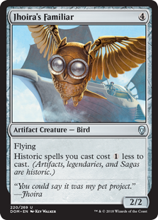Jhoira's Familiar (Dominaria) Light Play