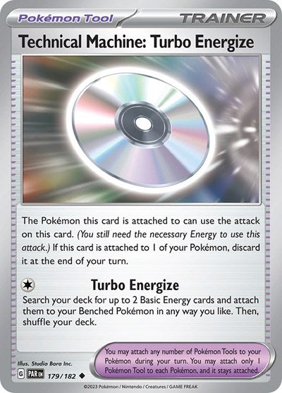 Technical Machine: Turbo Energize (Scarlet and Violet: Paradox Rift) Near Mint Reverse Holofoil