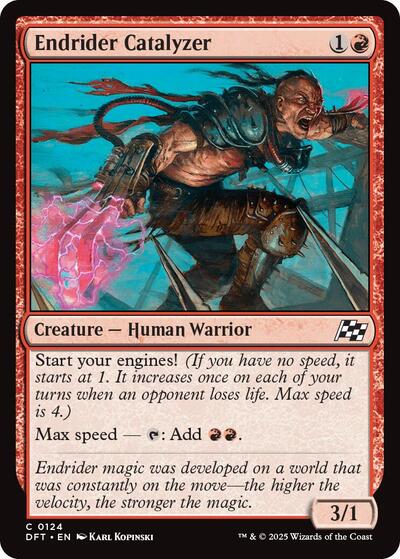 Endrider Catalyzer (Aetherdrift) Near Mint Foil
