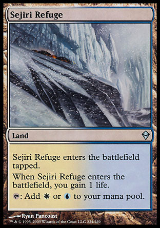 Sejiri Refuge (Zendikar) Light Play