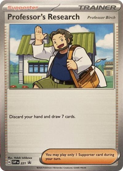Professor's Research - 221 (SV: Scarlet & Violet Promo Cards) Near Mint