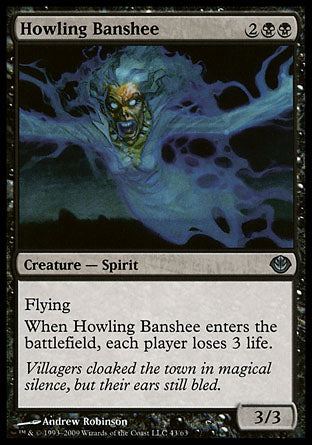 Howling Banshee (Duel Decks: Garruk vs Liliana) Light Play
