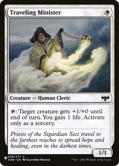 Traveling Minister (The List) Near Mint