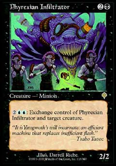 Phyrexian Infiltrator (Invasion) Light Play