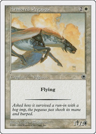 Armored Pegasus (Anthologies) Light Play