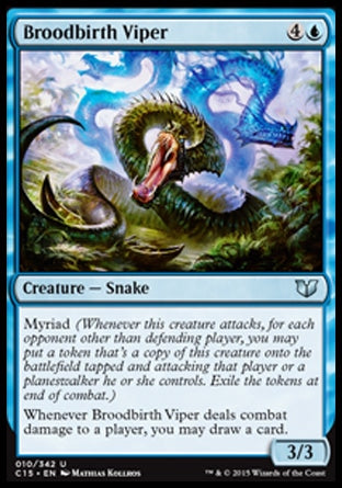 Broodbirth Viper (Commander 2015) Light Play