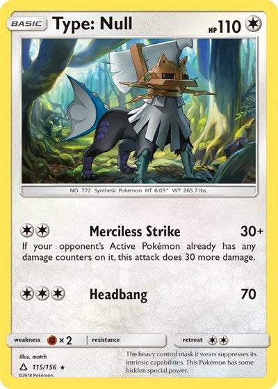Type: Null (SM - Ultra Prism) Near Mint