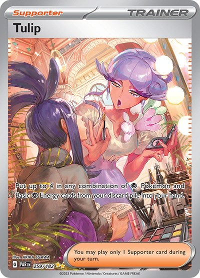 Tulip - 259 (Scarlet and Violet: Paradox Rift) Near Mint Holofoil